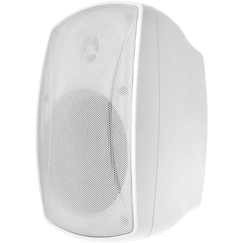 image:imageMonoprice WS7B52W 525in Weatherproof 2Way 70V IndoorOutdoor Speaker for Use in Whole Home Audio Systems Restaurants Bars Retail Stores Patio Poolside Garage White Each