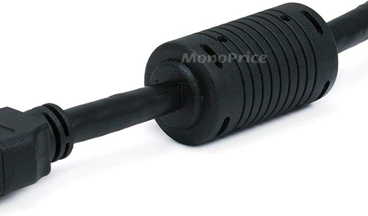 image:imageMonoprice 4K High Speed HDMI Cable HDMI 20 4K60Hz HDR HDR10 Dolby Vision 18Gbps YUV 444 28AWG with Ferrite Cores 3 Feet Black15 feet