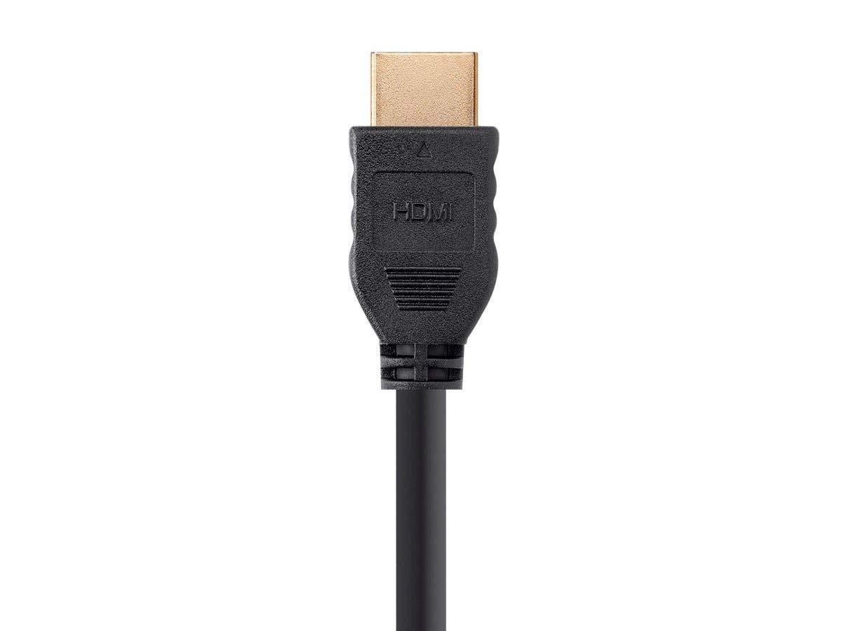 image:imageMonoprice HDMI Cable 8 Feet Black 5 Pack No Logo High Speed 4K60Hz HDR 18Gbps YCbCr 444 30AWG CL2 Compatible with UHD TV and More Commercial Series3 Pack