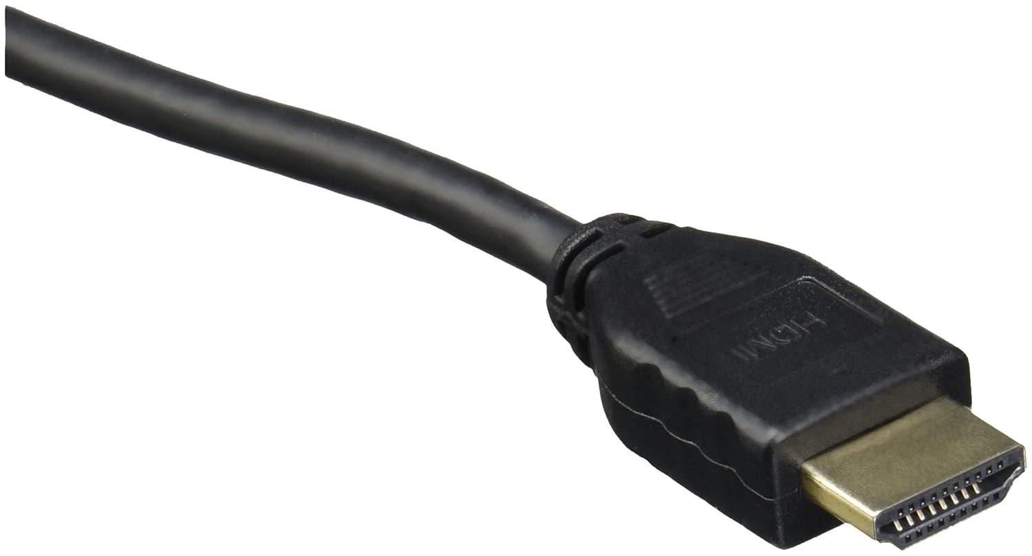image:imageMonoprice HDMI Cable 8 Feet Black 5 Pack No Logo High Speed 4K60Hz HDR 18Gbps YCbCr 444 30AWG CL2 Compatible with UHD TV and More Commercial Series5 Pack