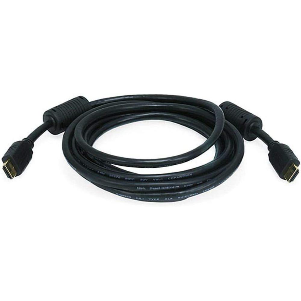 image:imageMonoprice 4K High Speed HDMI Cable HDMI 20 4K60Hz HDR HDR10 Dolby Vision 18Gbps YUV 444 28AWG with Ferrite Cores 3 Feet Black10 feet