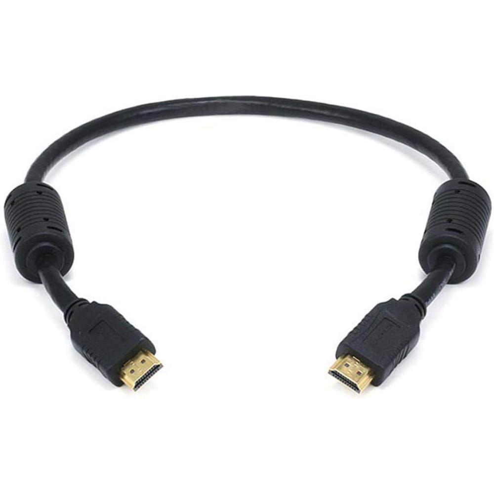 image:imageMonoprice 4K High Speed HDMI Cable HDMI 20 4K60Hz HDR HDR10 Dolby Vision 18Gbps YUV 444 28AWG with Ferrite Cores 3 Feet Black15 feet