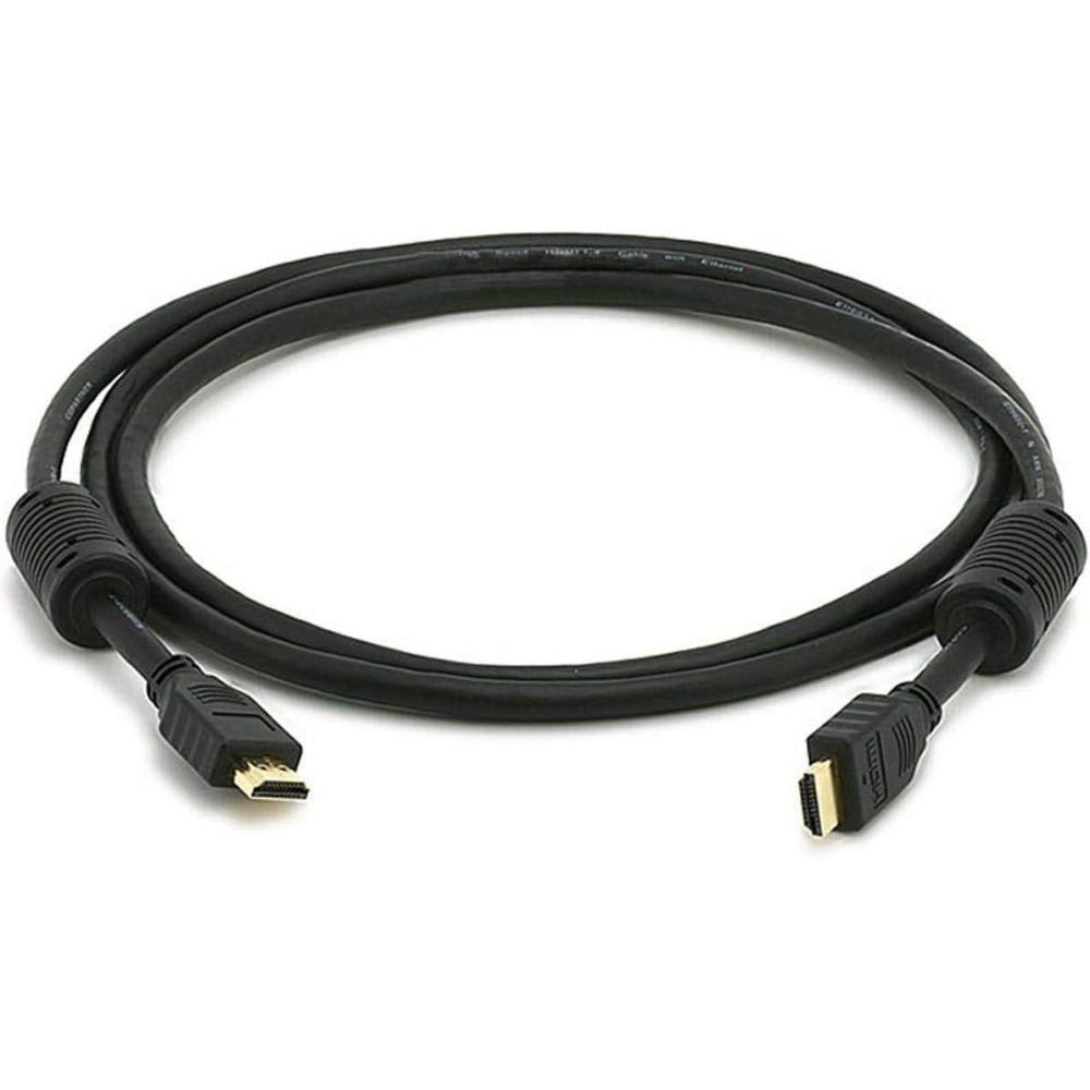 image:imageMonoprice 4K High Speed HDMI Cable  HDMI 20 4K60Hz HDR HDR10 Dolby Vision 18Gbps YUV 444 28AWG with Ferrite Cores 3 Feet Black6 feet