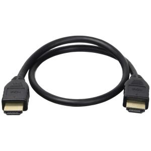 Monoprice HDMI Cable – 8 Feet – Black (5 Pack) No Logo, High Speed, 4K@60Hz, HDR, 18Gbps, YCbCr 4:4:4, 30AWG, CL2, Compatible with UHD TV and More – Commercial Series(3 Pack)