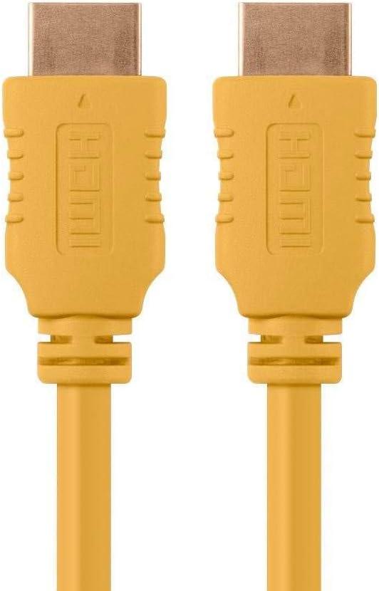 image:imageMonoprice 4K High Speed HDMI Cable HDMI 20 4K60Hz HDR HDR10 Dolby Vision 18Gbps YUV 444 28AWG With Ferrite Cores 15 Feet Black