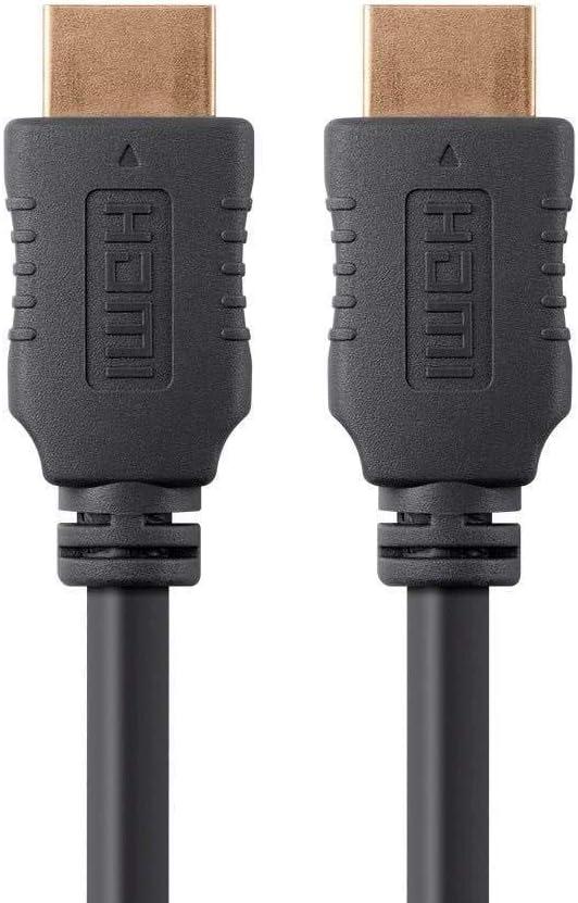 image:imageMonoprice 4K High Speed HDMI Cable HDMI 20 4K60Hz HDR HDR10 Dolby Vision 18Gbps YUV 444 28AWG With Ferrite Cores 15 Feet BlueCable
