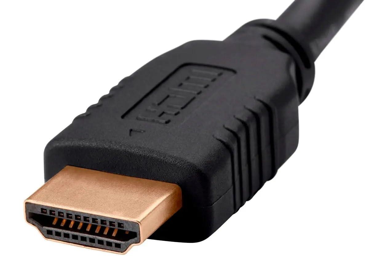 image:imageMonoprice 4K High Speed HDMI Cable HDMI 20 4K60Hz HDR HDR10 Dolby Vision 18Gbps YUV 444 28AWG With Ferrite Cores 25 Feet Black 1 PackCable
