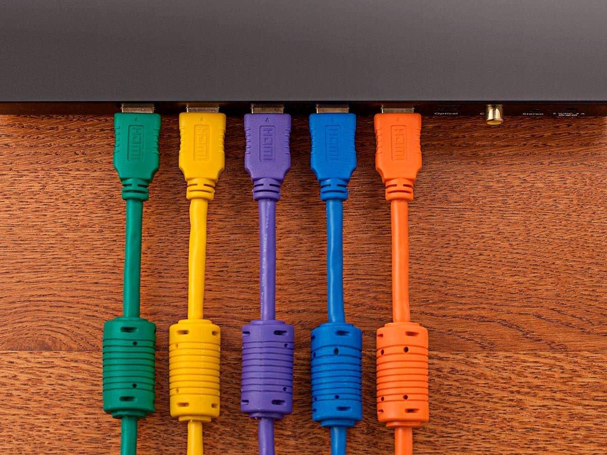 image:imageMonoprice 4K High Speed HDMI Cable HDMI 20 4K60Hz HDR HDR10 Dolby Vision 18Gbps YUV 444 28AWG With Ferrite Cores 6 Feet BlackCable