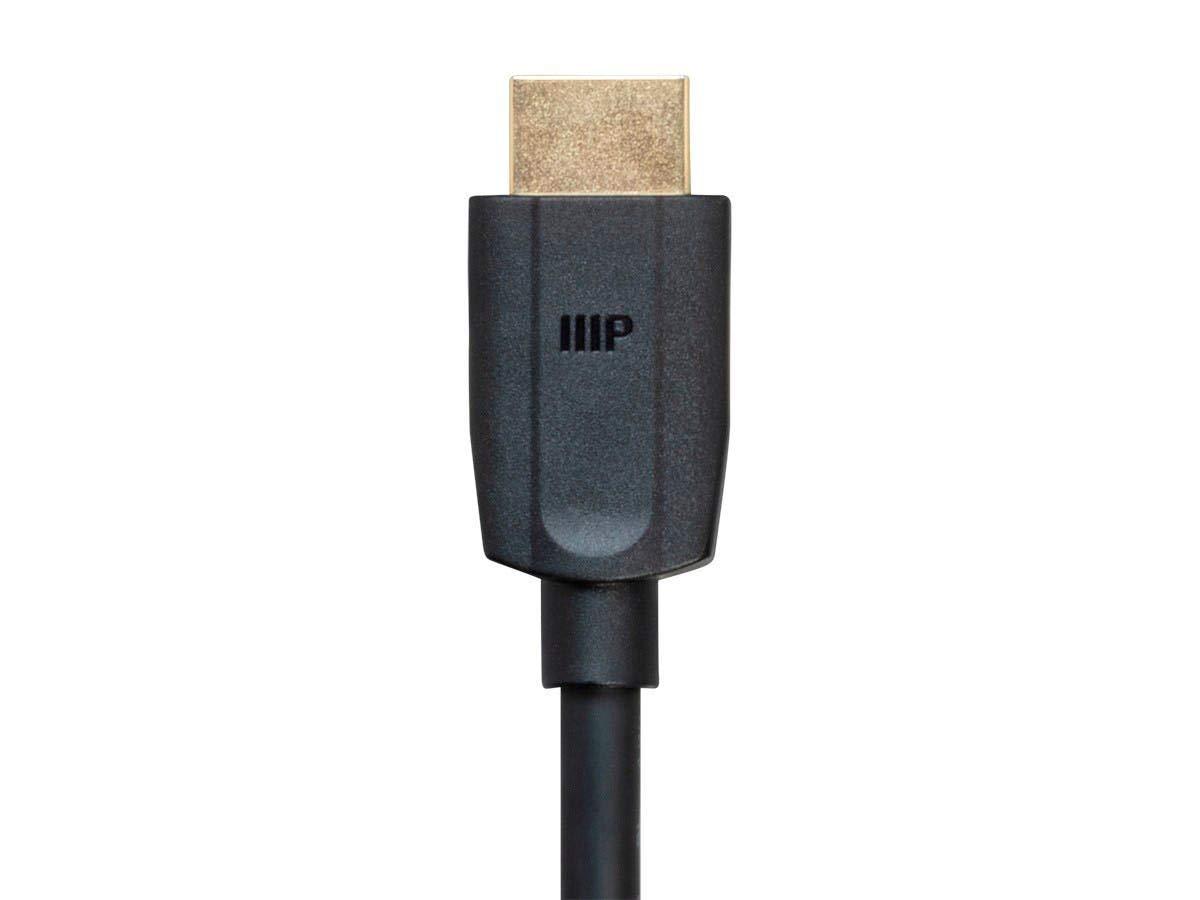 image:imageMonoprice 8K Ultra High Speed HDMI Cable HDMI 21 8K60Hz 4K120Hz 48Gbps HDR VRR 15ft BlackPack of 1Pack of 1