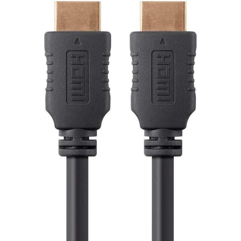 image:imageMonoprice 4K High Speed HDMI Cable  HDMI 20 4K60Hz HDR HDR10 Dolby Vision 18Gbps YUV 444 28AWG with Ferrite Cores 3 Feet Black
