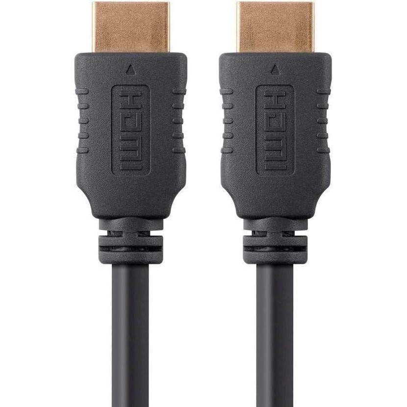 image:imageMonoprice 4K High Speed HDMI Cable HDMI 20 4K60Hz HDR HDR10 Dolby Vision 18Gbps YUV 444 28AWG with Ferrite Cores 5 Feet Black 5 Pack
