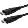 image:imageMonoprice 4K High Speed Fiber Optic HDMI Cable  4K60Hz 18Gbps HDR Active Optical Cable AOC 49ft Black