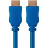 image:imageMonoprice 4K High Speed HDMI Cable  HDMI 20 4K60Hz HDR HDR10 Dolby Vision 18Gbps YUV 444 28AWG With Ferrite Cores 15 Feet BlueCable