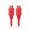 image:imageMonoprice HDMI High Speed Cable  6 Feet  Red 4K60Hz HDR 18Gbps YUV 444 28AWG  Select SeriesCable