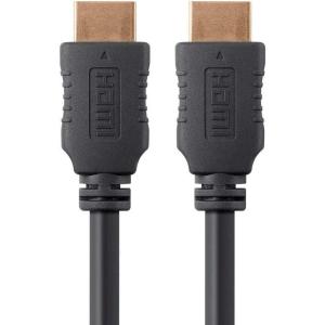 Monoprice 12ft 28AWG Standard HDMI Cable w/Ferrite Cores – Black