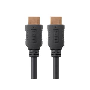 Monoprice 4K High Speed HDMI Cable – HDMI 2.0, 4K@60Hz, HDR, HDR10, Dolby Vision, 18Gbps, YUV 4:4:4, 28AWG, With Ferrite Cores, 25 Feet, Black (1 Pack)(Cable)