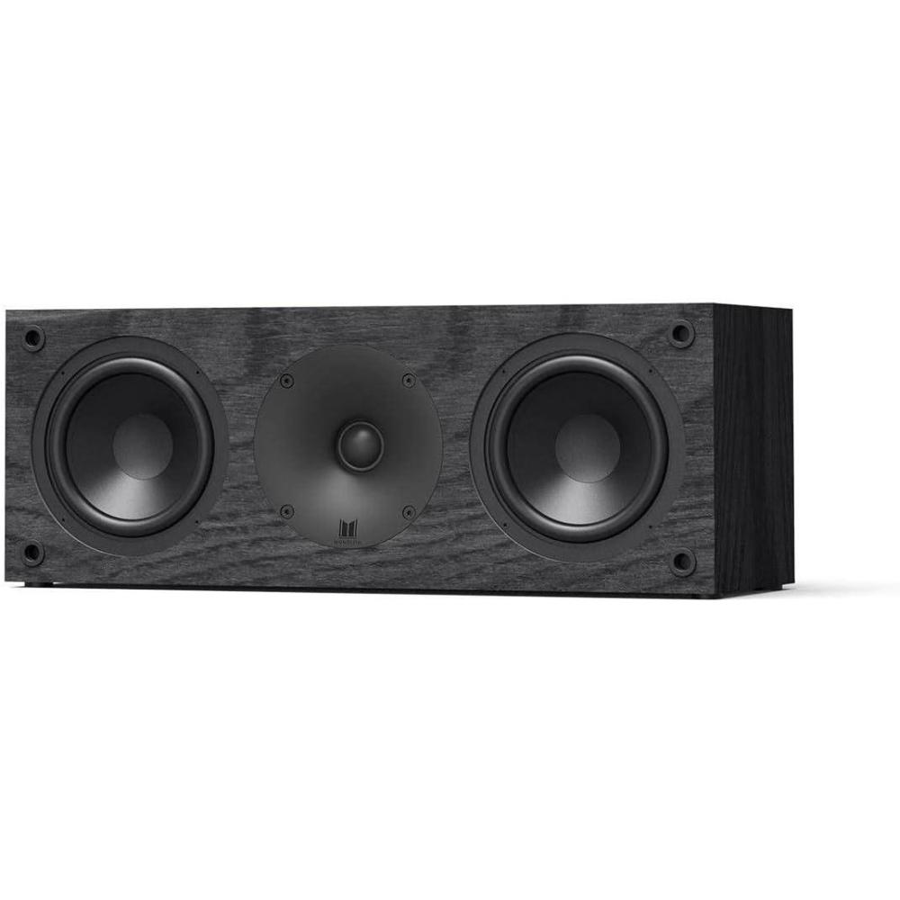 image:imageMonolith C4 Center Channel Speaker Each Powerful Woofers Punchy Bass High Performance Audio for Home Theater System Audition Series