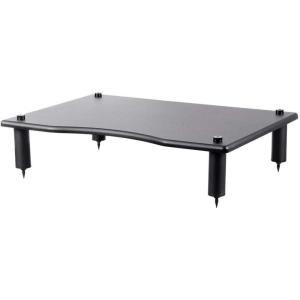 Monolith 124795 Amplifier/Component Stand, 23.8 x 16.7 x 4.7 Compatible with Bose, Polk, Sony, Yamaha, Pioneer & Others, Black